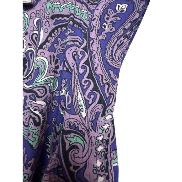 Julia Amory Betty Dress in Beach Paisley NWT Sz. L - Picture 9 of 11